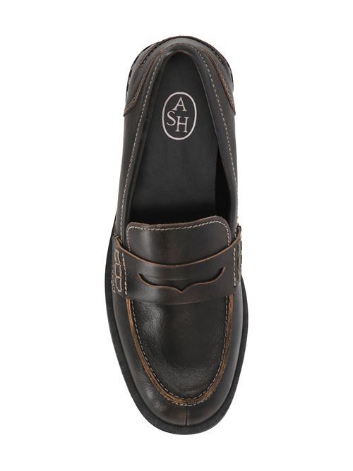 Earth brown loafer Ash | WINONA01RIDER BLACK